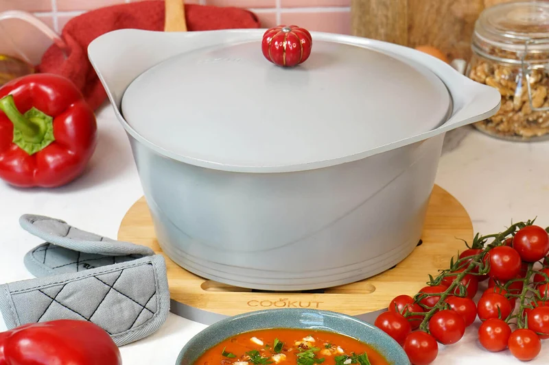 Paire de maniques en coton Cookut pour l'Incroyable Cocotte à personnaliser
