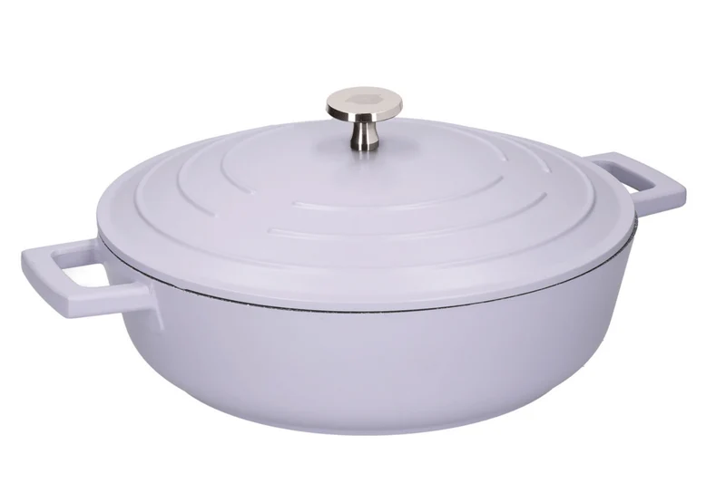 Sauteuse ronde MasterClass compatible induction en fonte d'aluminium 4L