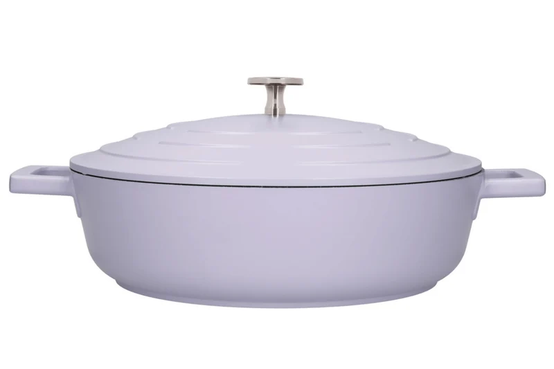 Sauteuse ronde MasterClass compatible induction en fonte d'aluminium 4L