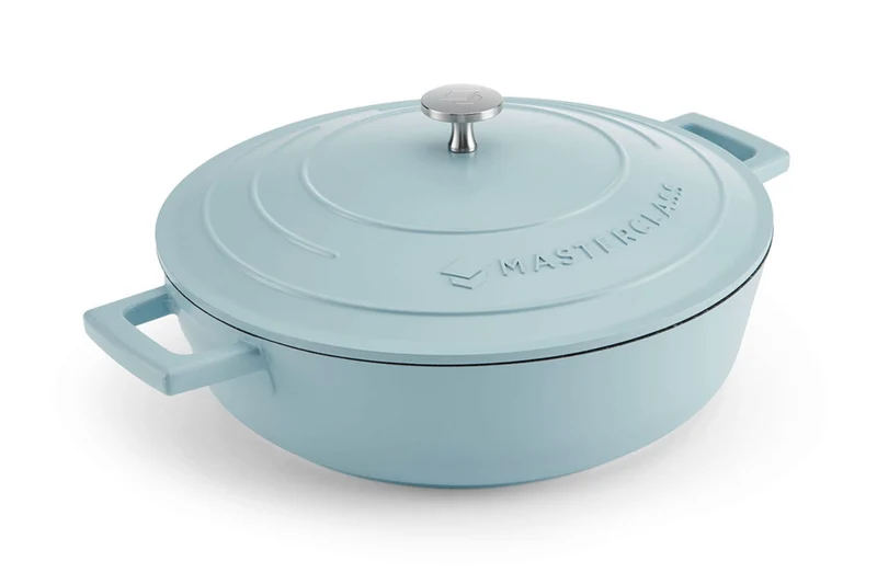Sauteuse ronde MasterClass compatible induction en fonte d'aluminium 4L