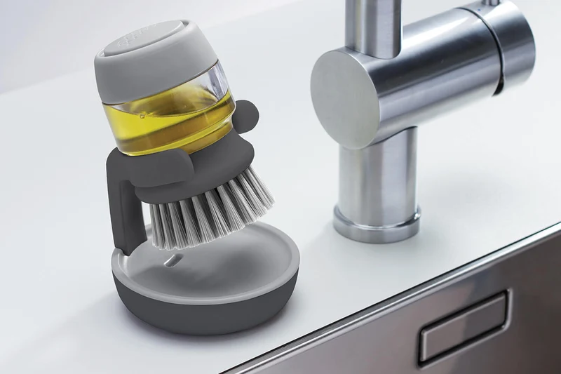 Brosse à vaisselle Joseph Joseph Palm Scrub avec réservoir