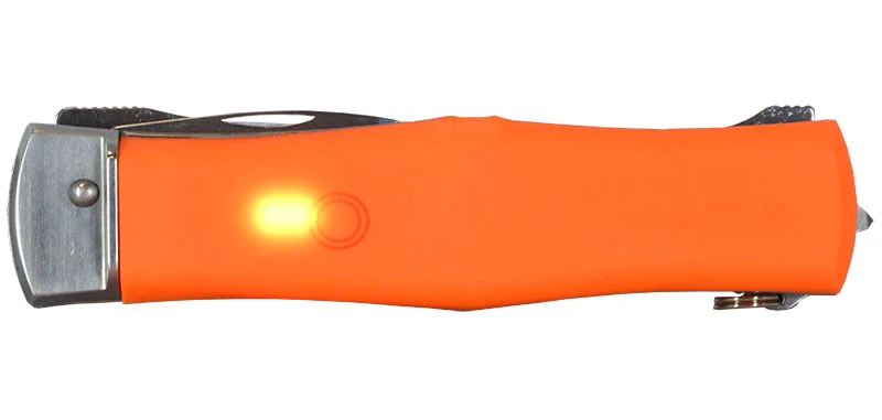 Couteau Orange Rescue II Mikov