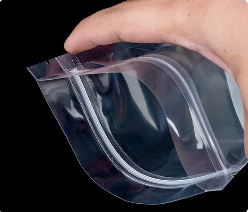 Sachets Zip Alimentaires Transparent - Lot de 50