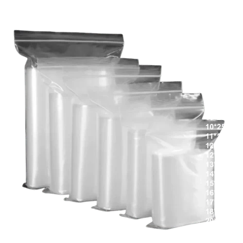 Sachets Zip Transparent Réutilisables Hermétiques