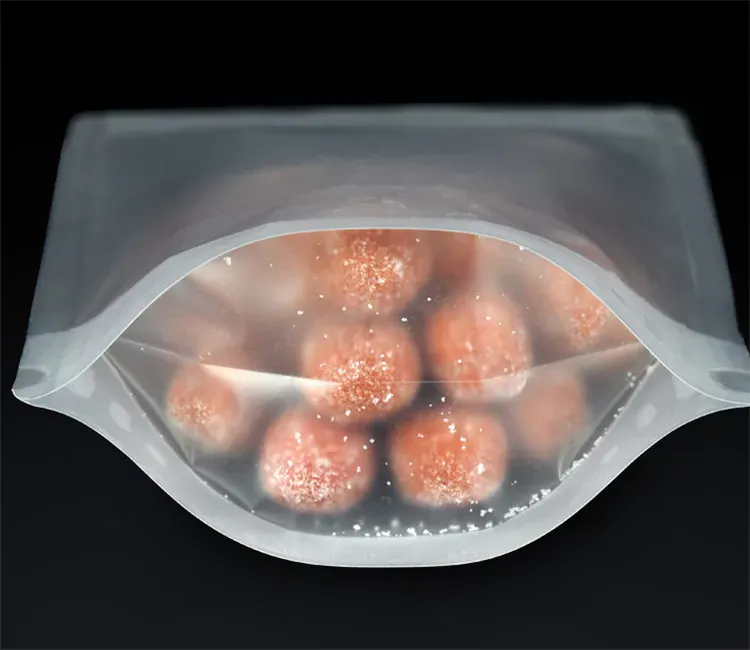 Sachets Zip Alimentaires Matériau Mat Transparent - Lots de 50 à 100