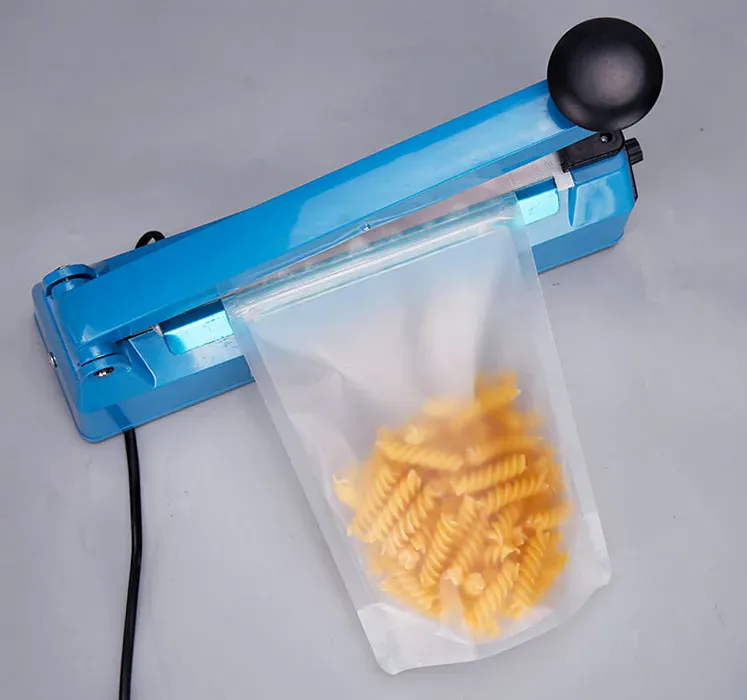 Sachets Zip Alimentaires Matériau Mat Transparent - Lots de 50 à 100