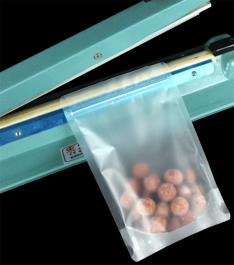 Sachets Zip Alimentaires Matériau Mat Transparent - Lots de 50 à 100
