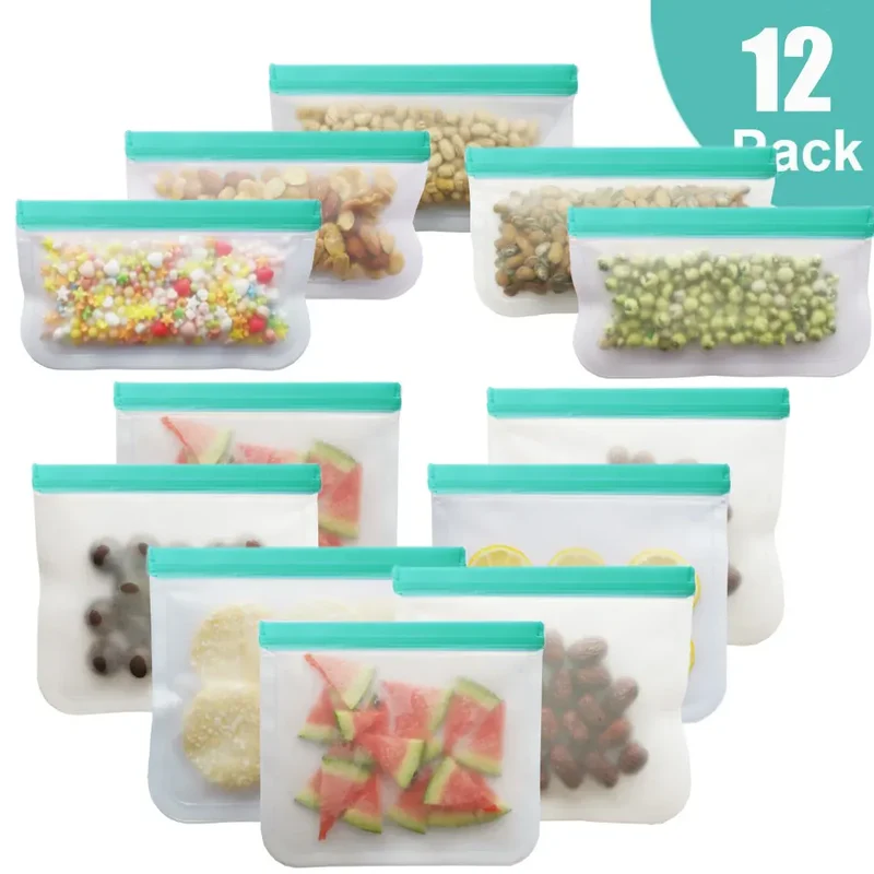 Sachets Silicone Réutilisables Anti-Fuite