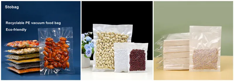 Sachets Kraft Réutilisables Lot de 100 pièces Transparent