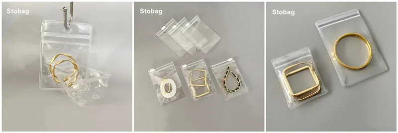 Sachets Kraft Réutilisables Lot de 100 pièces Transparent