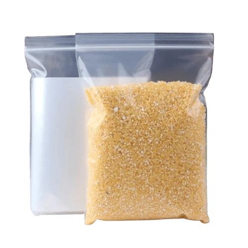 Sachets Zip Alimentaires Réutilisables - Lot de 100 pièces 8 cm