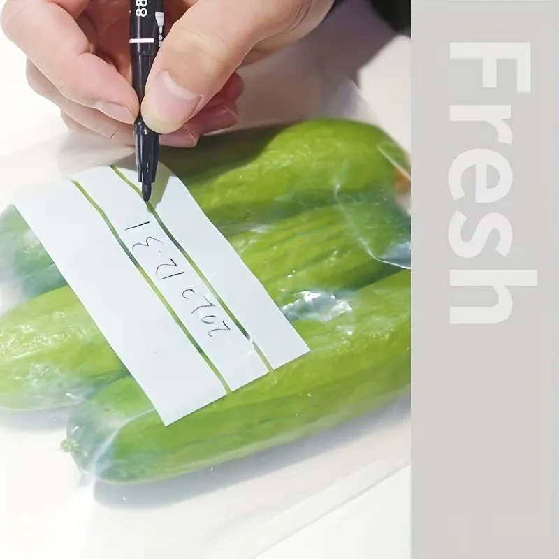 Sachets Zip Alimentaires Réutilisables Hermétiques - Lot de 12 pièces