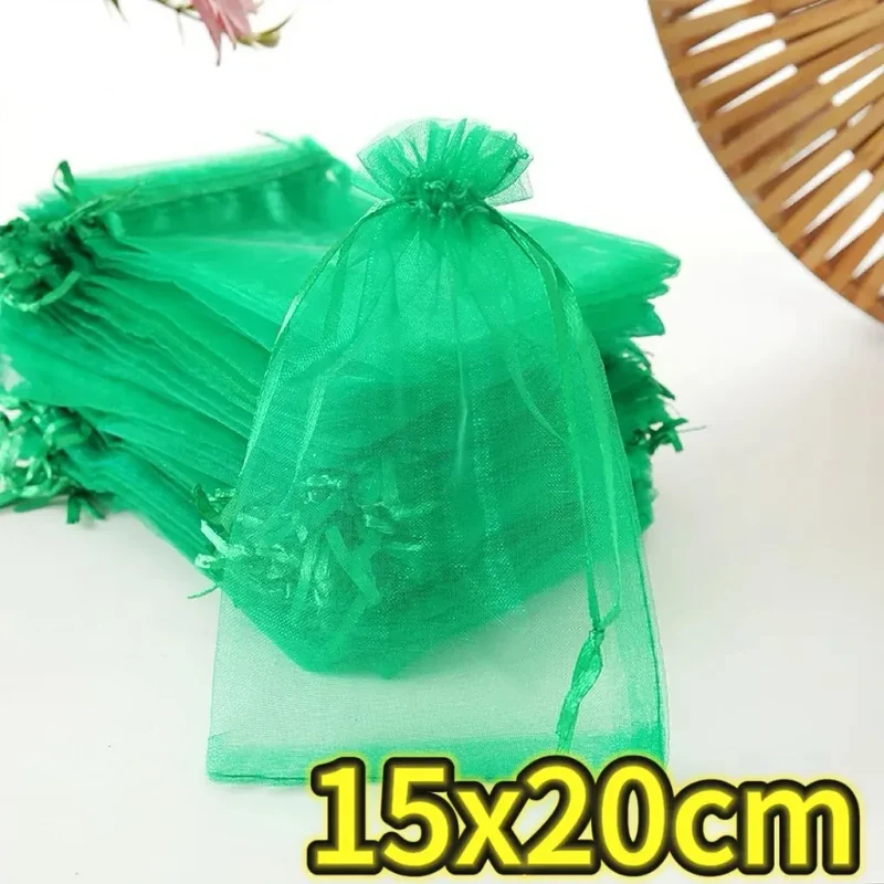 Sacs Filet Réutilisables en Organza – Protection Fruits, Raisin & Oiseaux