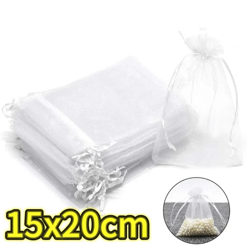 Sacs Filet Réutilisables en Organza – Protection Fruits, Raisin & Oiseaux