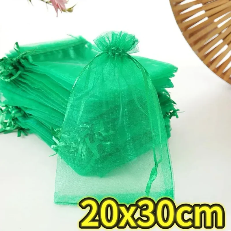 Sacs Filet Réutilisables en Organza – Protection Fruits, Raisin & Oiseaux