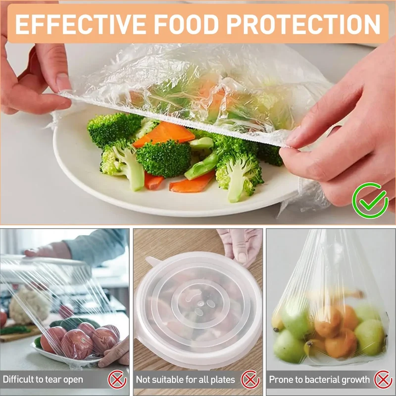Couvercles Alimentaires Élastiques - Lot de 100 à 500