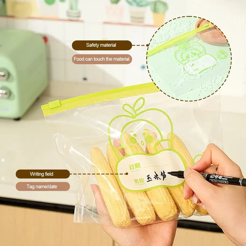 Sachets Zip Alimentaires Hermétiques Réutilisables - Lot de 15 à 30