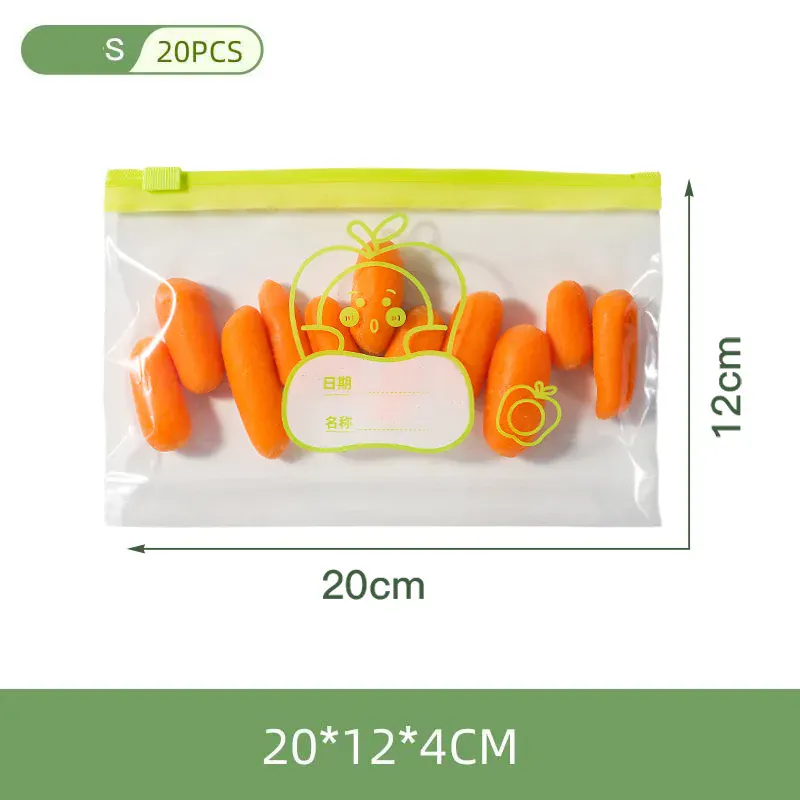 Sachets Zip Alimentaires Hermétiques Réutilisables - Lot de 15 à 30