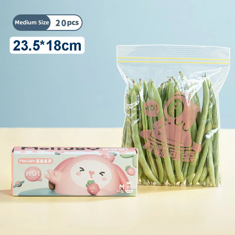Sachets Zip Alimentaires Hermétiques Réutilisables - Lot de 15 à 30