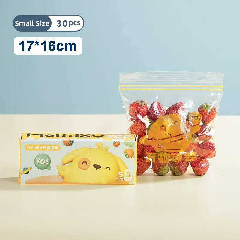 Sachets Zip Alimentaires Hermétiques Réutilisables - Lot de 15 à 30