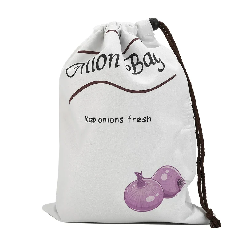 Sacs de Conservation Pommes de Terre & Oignons — Lot de 2 Réutilisables