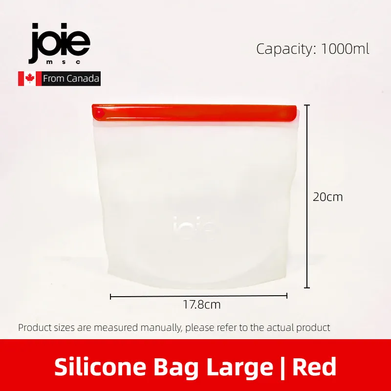 Sachets Silicone Réutilisables Hermétiques - Lot de 2 Pièces