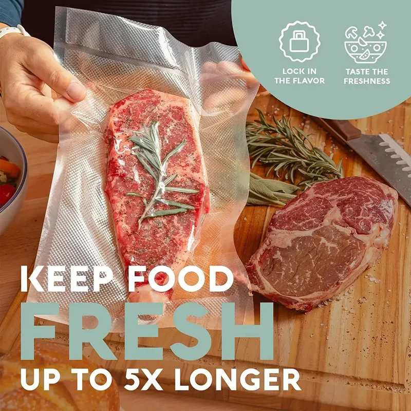 Sacs Sous Vide Réutilisables Hermétiques - Lot de 50 Pièces