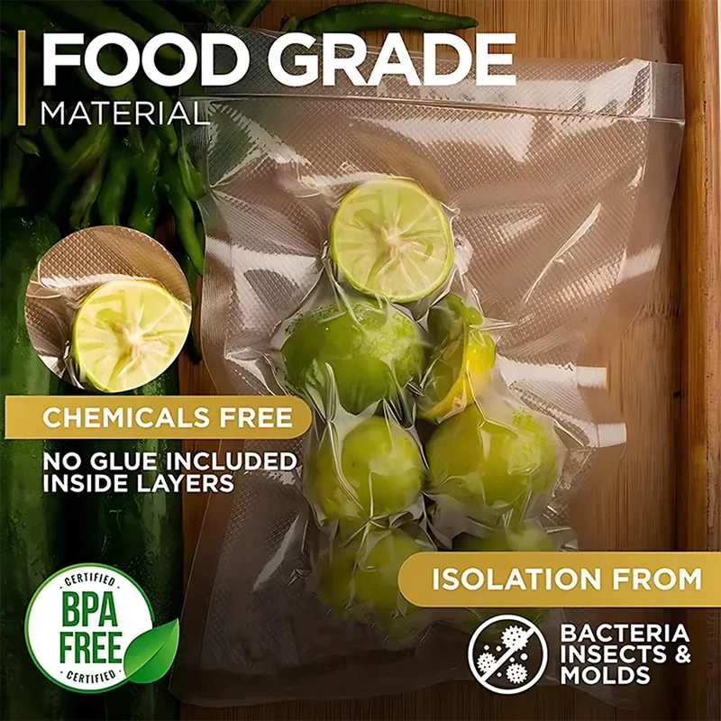 Sacs Sous Vide Réutilisables BPA Free - Lot de 50 Pièces