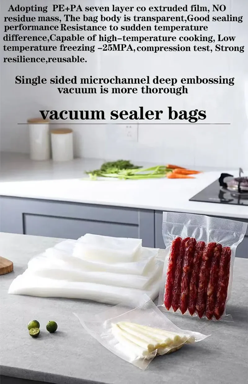 Sacs Sous Vide Réutilisables BPA Free - Lot de 50 Pièces