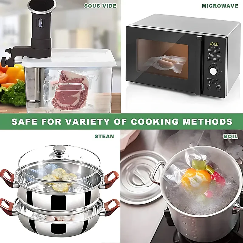 Sacs Sous Vide Réutilisables BPA Free - Lot de 50 Pièces