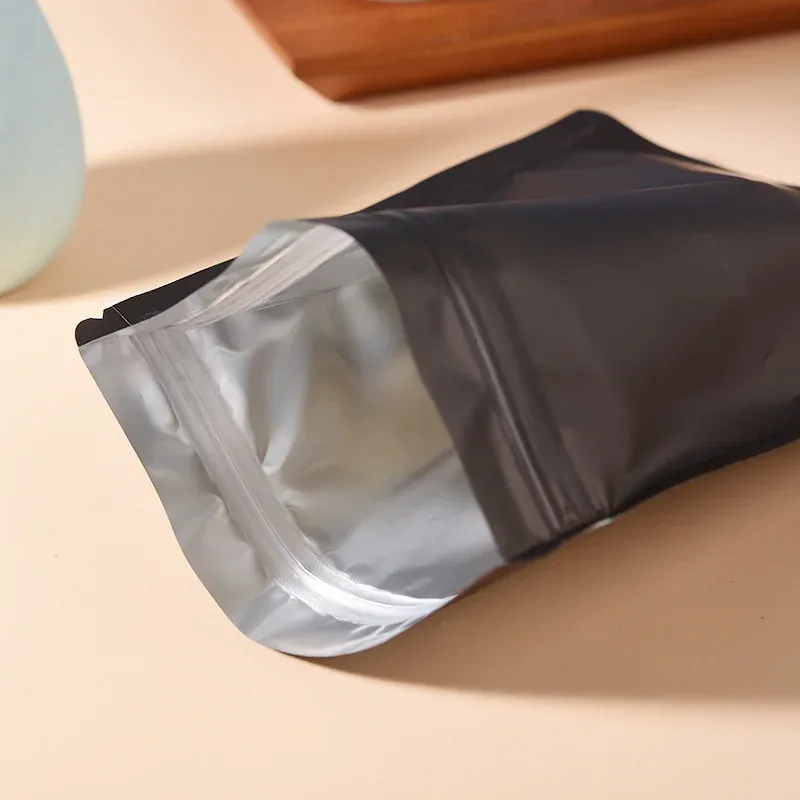 Sachets Zip Alimentaires Hermétiques - Lot de 50 en Aluminum