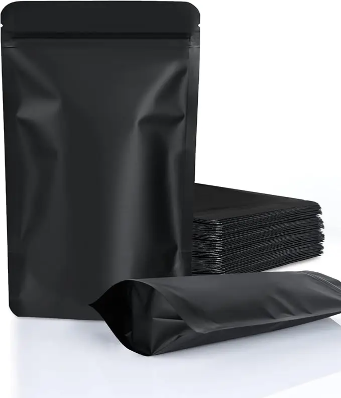 Sachets Zip Alimentaires Hermétiques - Lot de 50 en Aluminum