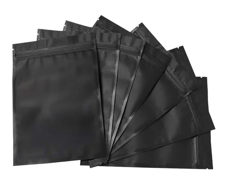 Sachets Zip Alimentaires Hermétiques - Lot de 50 en Aluminum