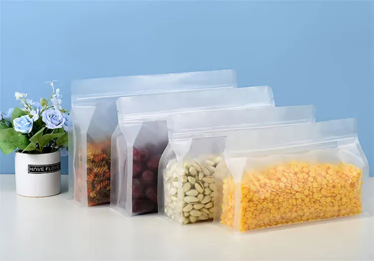 Sachets Zip Alimentaires Opacité Matte - Lot de 50