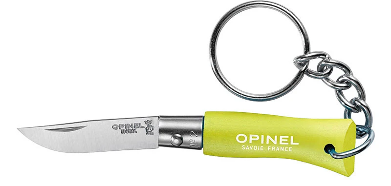 Couteau Opinel Porte-clés N°02 Inox Anis