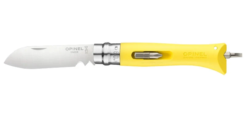 Couteau Opinel N°09 Bricolage Jaune