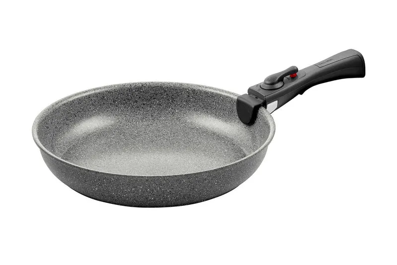 Set de cuisson 4 pièces Ballarini Torre 1 poêle 24cm + 1 poêle 28cm + 2 poignées amovibles