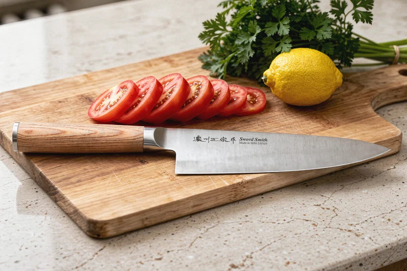 Couteau de chef 20cm japonais Satake Cutlery Pakkawood