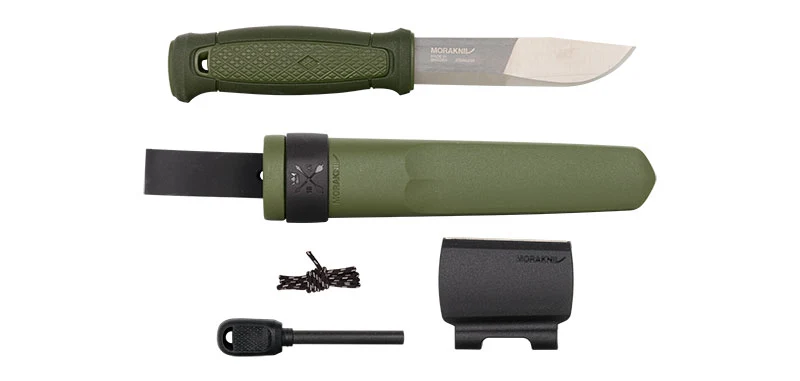 Couteau Kansbol avec Kit de survie Vert Morakniv