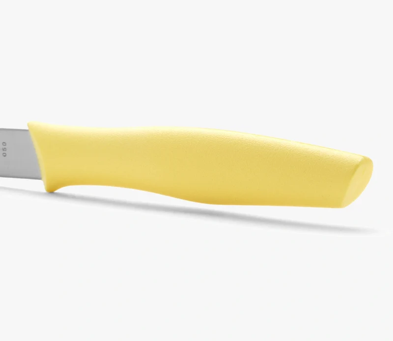 Cuchillo Mondador Color Limón Serie Nova 100 mm