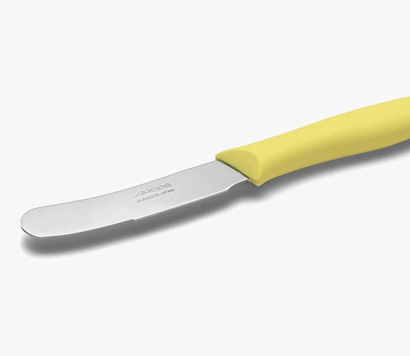 Cuchillo Mantequilla Color Limón Serie Nova 90 mm