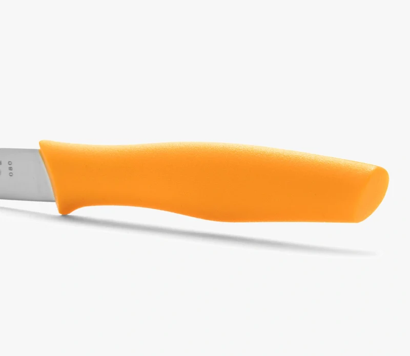 Cuchillo Mondador Color Mostaza Serie Nova 100 mm