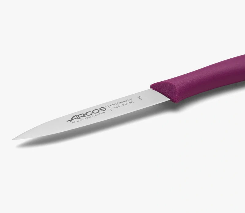 Cuchillo Mondador Color Fucsia Serie Nova 100 mm