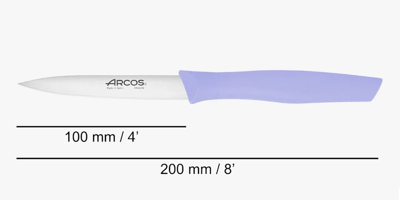 Cuchillo Mondador Serie Nova Lila 100 mm