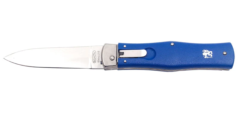 Couteau Automatique Predator Bleu Mikov