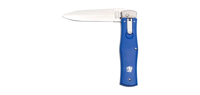 Couteau Automatique Predator Bleu Mikov