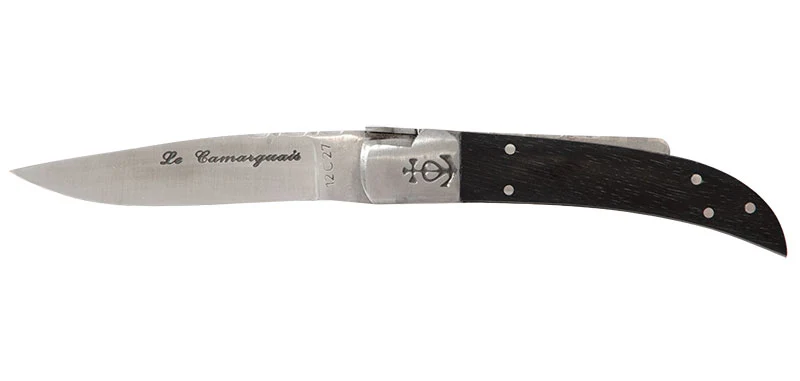 Couteau N°10 Trident soudé Ebène Le Camarguais