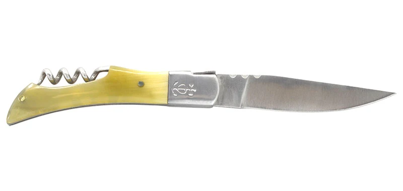 Couteau Corne Tire-bouchon Le Camarguais