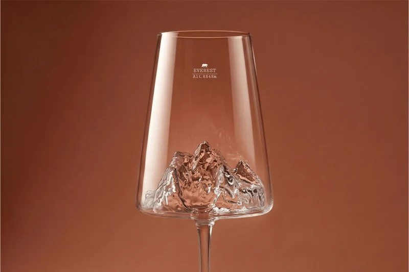 Coffret verre à vin Alaskan Maker Topographic Everest