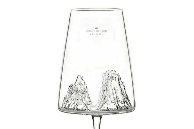 Coffret verre à vin Alaskan Maker Topographic Grand Canyon